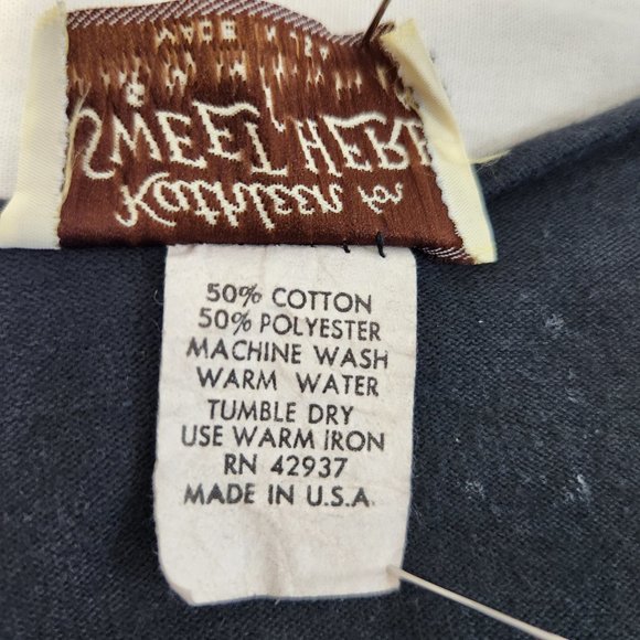 VINTAGE Kathleen For Sweet Herb Lagenlook Black Charcoal Cape Wrap One Size USA - Picture 9 of 14